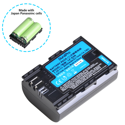 2040mAH LP-E6 LP-E6N LP E6 Camera Battery Made With Japan Cells for Canon LP-E6 EOS 5DS 5D Mark II III 6D 7D 60D 60Da 70D 80D ► Photo 1/6