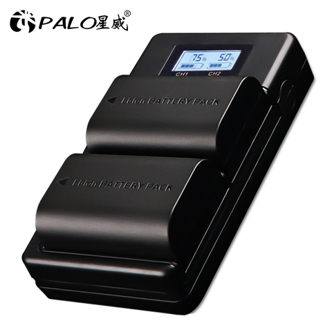 PALO LP-E6 LPE6 LPE6N Camera Battery Li-ion Rechargeable Battery for Canon EOS 6D 7D 5D Mark II III IV 60D 60Da 70D 80D 5DSR ► Photo 1/6