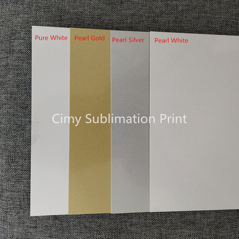 0.22mm 100pcs Blank Sublimation Metal Name Card Printing Blank