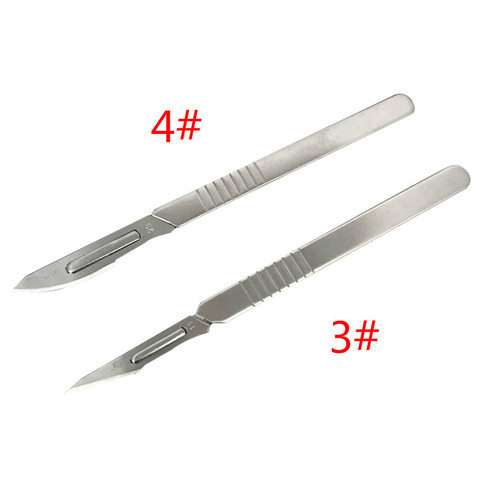 Metal Scalpel 11 Antiskid Knife Craft Carving Knife Mobile Phone Notebook Computer PCB Maintenance Manual Tool Blade ► Photo 1/3