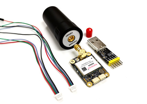 TOP3509 RTK GPS GNSS module antenna receiver NMEA0183 High precision RTCM zed-f9p  uart ttl level pl2303 USB ► Photo 1/3