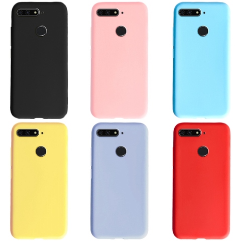 for Huawei honor 7C AUM-L41 case 5.7 inch Silicone Matte Soft TPU Back Cover skin For Huawei Honor7C Cases on honor 7C Cover ► Photo 1/6