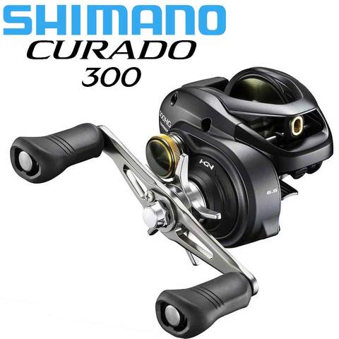 SHIMANO Baitcast Reel CURADO 300/301/300HG/301HG Fishing reel baitcasting reel 4.7:1/6.6:1 5+1BB 18-22LB Power S3D spool ► Photo 1/6