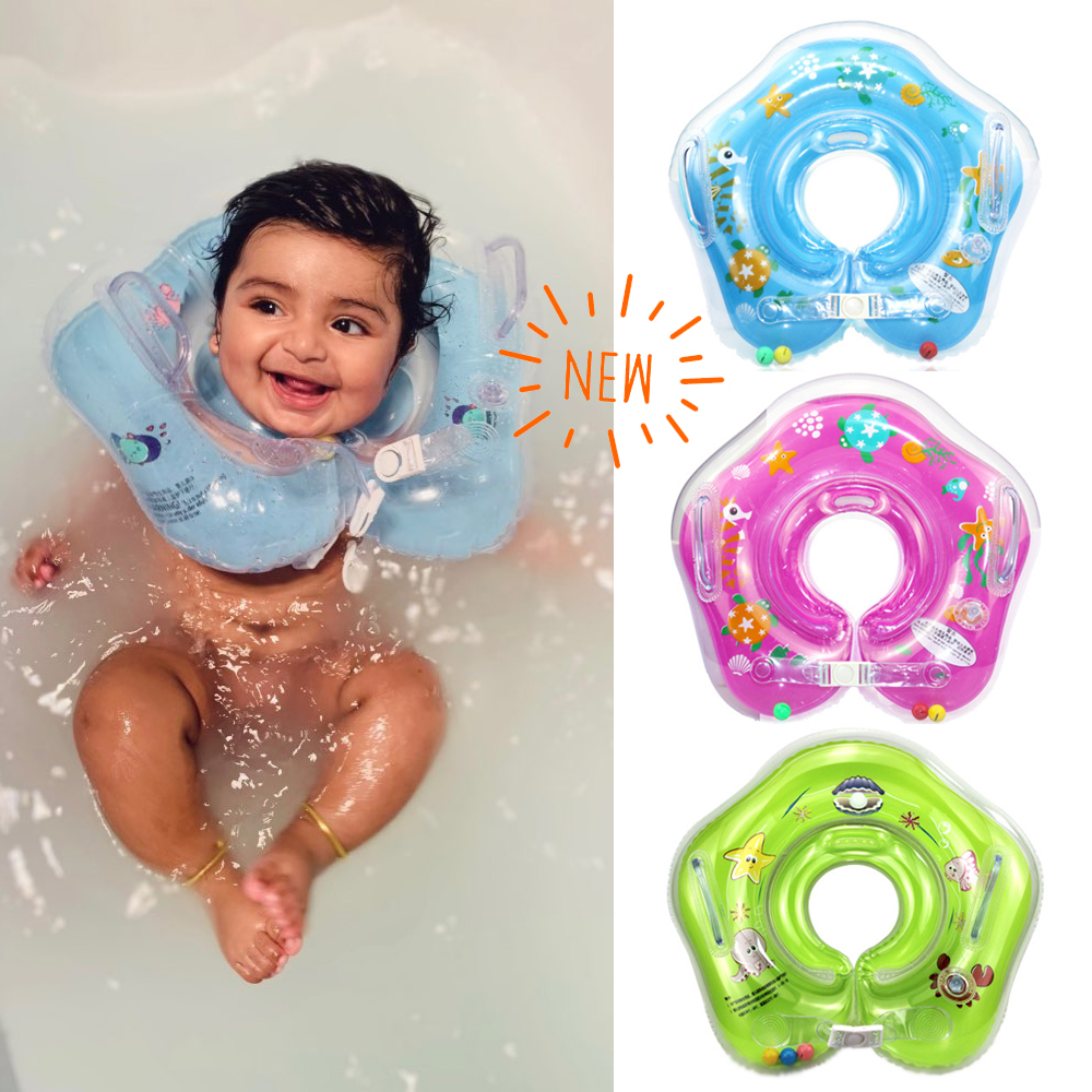 24m Kids Swim Pool Accessories, Baby Bathtub Neck Float