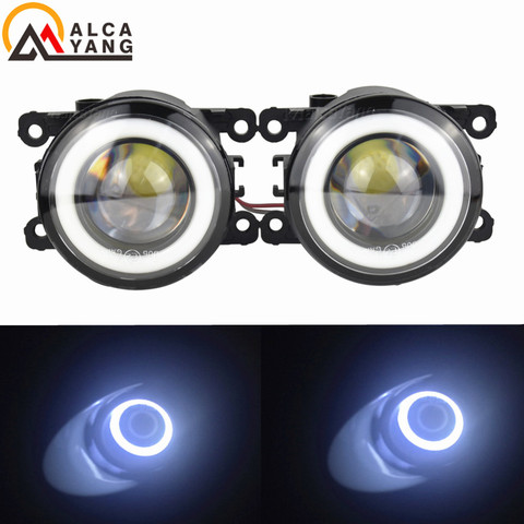 Angel Eyes Fog Lamp Assembly Super Bright Fog Light For Suzuki Grand Vitara 2 JT 2007-2015/ ► Photo 1/6