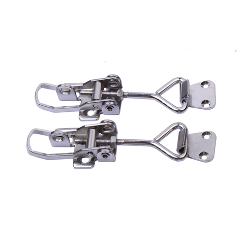 2pcs Boat Locker Anti Rattle Latch Fastener Clamp Marine Stainless Steel ► Photo 1/6