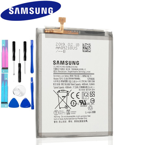 Samsung Genuine Battery EB-BA705ABU For Samsung Galaxy A70 SM-A705F/DS A705FN/DS A705GM/DS A705MN/DS A7050 A705W 4400/4500mAh ► Photo 1/3