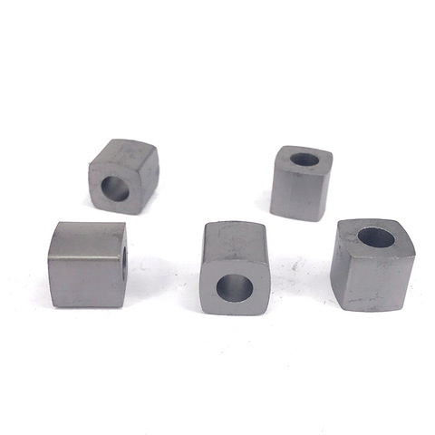 EDM YG8 Tungsten Conductive Carbide Block L12*W12*H12*Inner Hole6mm for CNC Wire Cut Machine ► Photo 1/3