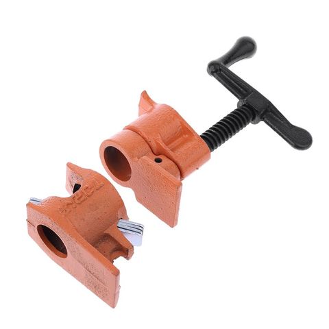 Woodworking Fixing Pipe Clamp Cast Iron Wood Gluing Pipe Clamps Heavy Duty Connector J6PD ► Photo 1/1