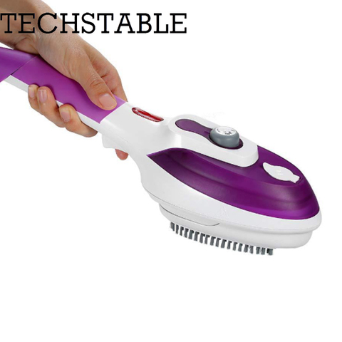 110V/220V Portable Handheld Garment Steamer Electric Clothes Steam Iron Clean Brush Fabric Ironing Machine Ceramic Soleplate EU ► Photo 1/3