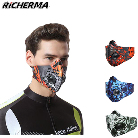 Outdoor Sport Motorcycle Face Shield Dustproof Biker Mouth Face Mask  Breathable Balaclava Moto Riding Tactical Miltary 3D Masker - Price history  & Review, AliExpress Seller - Richerma Store