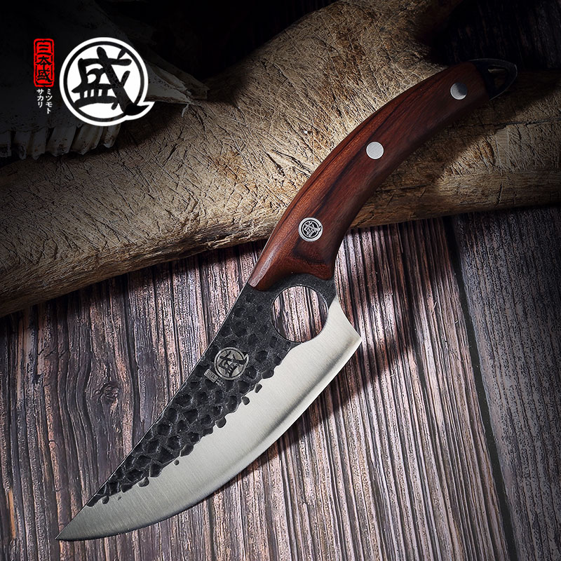 MITSUMOTO SAKARI handcrafted Boning Knife with Full Tang Ebony Handle Sharp  Cleaver For Beef Chicken Chef Butcher Kitchen Knife - Price history &  Review, AliExpress Seller - Shop5539001 Store