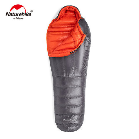 Naturehike Down sleeping bag Outdoor thickening Warm camping Single sleeping bag Adult light Mummy sleeping bag NH19YD001 ► Photo 1/6