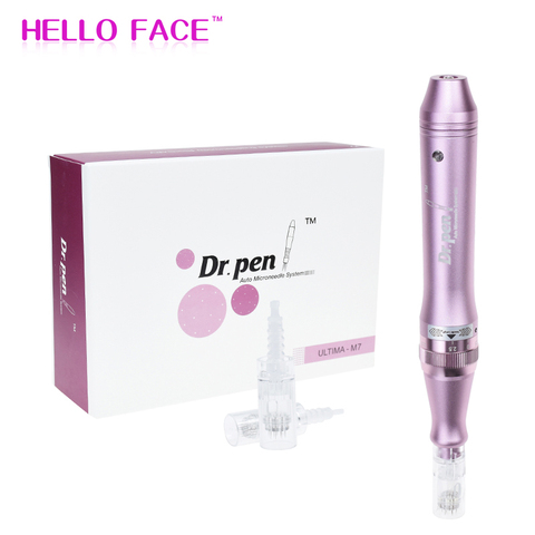 Electric Dr. Pen Ultima M7 Meso Micro Needling Machine Derma Pen Microneedle Therapy Cartridges Needles Skin Care Tool SPA Care ► Photo 1/6