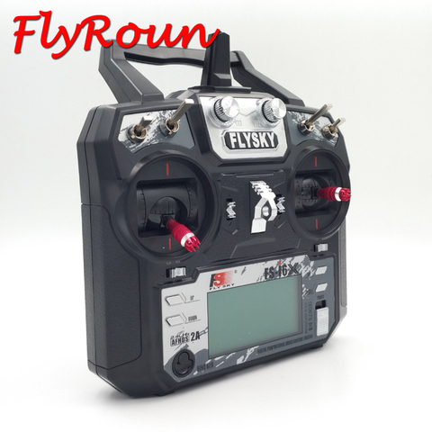 FLYSKY FS-i6X FS i6X 10CH 2.4GHz AFHDS 2A RC Transmitter With X6B iA6B A8S iA10B iA6 Receiver for RC FPV Racing Drone Retailbox ► Photo 1/5