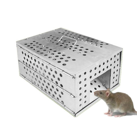 Mousetrap Household Continuous Mousetrap Large Space Automatic Rat Snake Trap Cage Safe And Harmless High Efficiency ► Photo 1/6