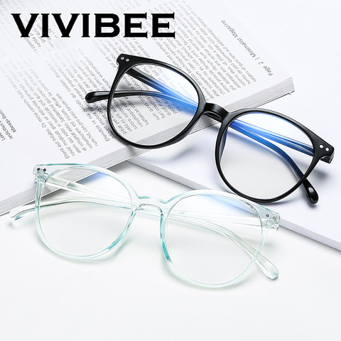 2022 Trends Office Anti Blue Light Oversized Glasses Computer Women Blue Blocking Gaming Big Size Men Eyeglasses Frame ► Photo 1/6