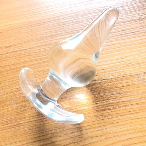 New Anchor Style Glass Anal Plug Prostate Massage Anal Balls Expander Butt Plug Glass Anal Dildo Sex Products For Couples ► Photo 1/6