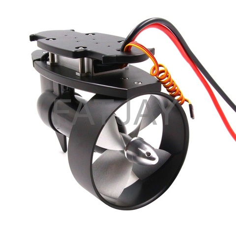 FATJAY KY0-15T 24V 11kg thrust 9A Current low power underwater thruster brushless motor with 100A speed control for RC boat ► Photo 1/6