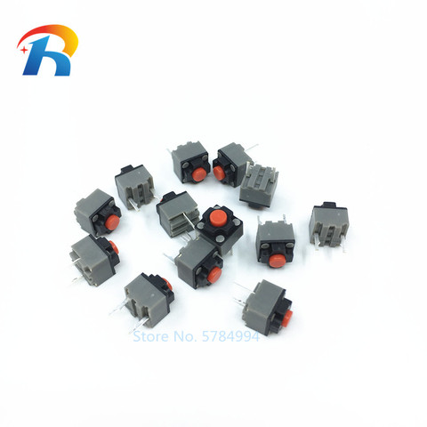 10-100Pcs 6*6*7.3 square silent mouse micro switch mouse button can replace a rectangle micro switch 8 millions lifetime ► Photo 1/1