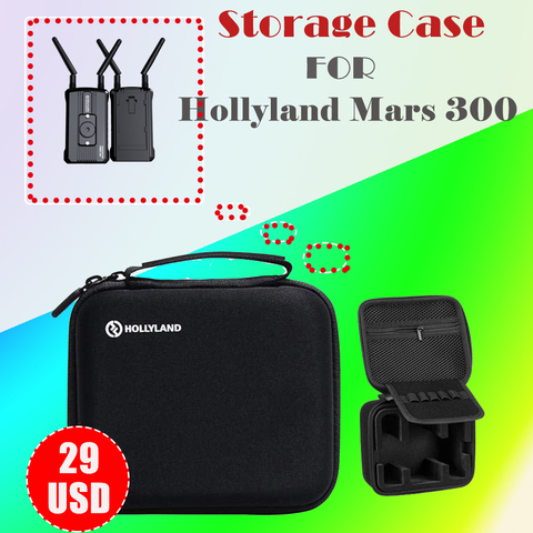 Hollyland Hand Bag for Mars 300 Dual HDMI Wireless Video Transmission System Storage bag box Portable and Receiver Set ► Photo 1/6
