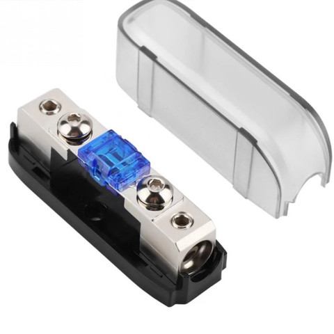 Car Audio Fuse Power Fuse Holder 30-150A Stereo Audio Single Way AGU Fuse Holder Power Distribution Block Fusebox Car Fuse ► Photo 1/6