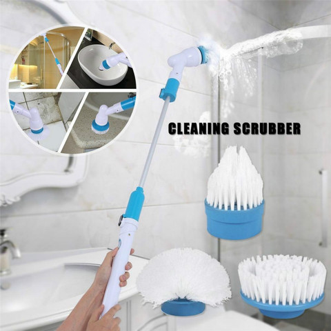Turbo Scrub Electric Cleaning Brush Waterproof Cleaner Wireless Charging Clean Bathroom Kitchen Cleaning Tools Set Dropshipping ► Photo 1/6