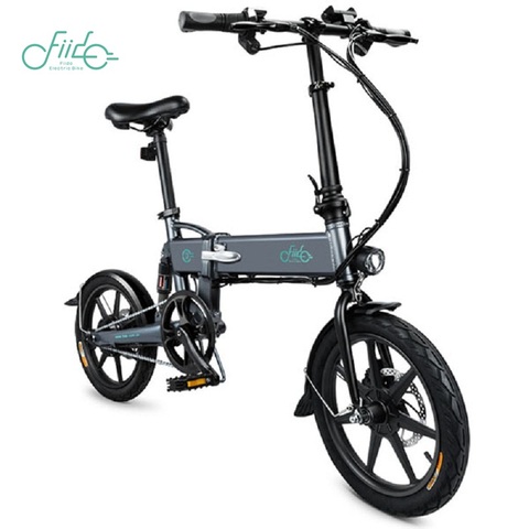 FIIDO D2/D2S Electric Bicycle 7.8Ah Battery Smart Folding Bike Electric Moped Pedal Bicycle With Double Disc Brakes EU PLUG ► Photo 1/1