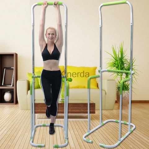 HW881 Adjustable Indoor Horizontal Bar Household Chin-Up Fitness Equipment Pull-Up Equipment Muscle Training Parallel Bars ► Photo 1/4