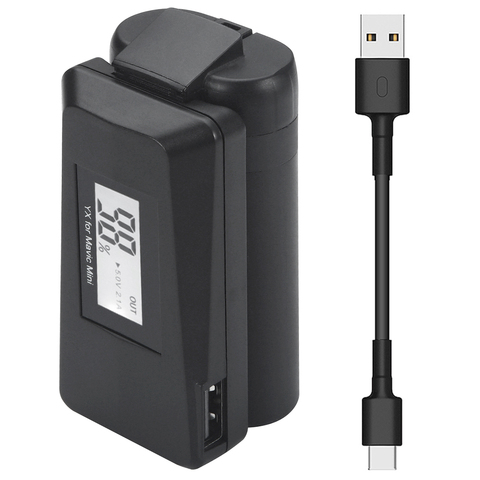 For Mavic Mini Battery USB Charger Digital Screen Display Portable Mini Charger Charging Hub for DJI Mavic Mini DroneAccessories ► Photo 1/6