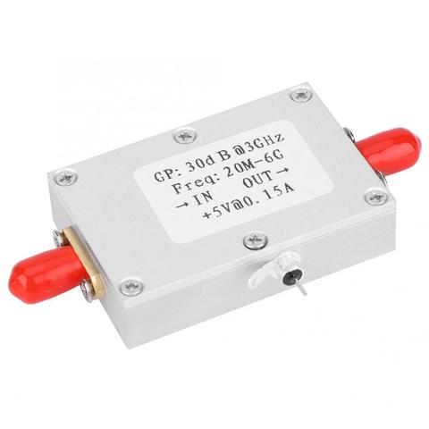 20M-6G RF Amplifier Low Noise Broadband Gain 30dB LNA Electric Components ► Photo 1/1