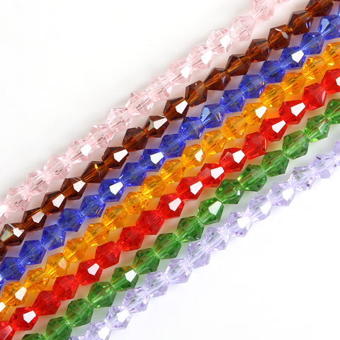 New 110pcs 4mm Multicolor Austria Crystal Beads Charm Glass Bead Loose Spacer Garment Beads For Clothing/Crafts Decoration ► Photo 1/6