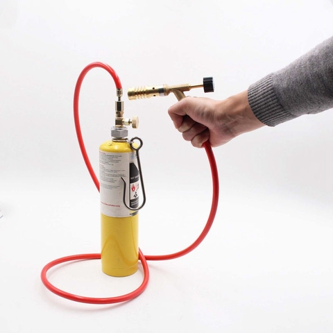 for Mapp Gas Turbo Torch Plumbing Turbo Torch with Hose for Solder Propane Welding Kit ► Photo 1/6