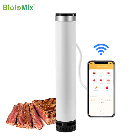 BioloMix 4th Generation Smart Wifi Sous Vide Cooker Ultra Silent Super Slim Thermal Immersion Circulator with APP Control ► Photo 1/6
