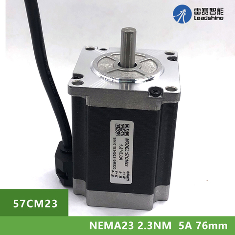 NEMA23 Leadshine 57CM23 2.3Nm 5A 2 phase Stepper Motor Shaft Diameter 8MM ► Photo 1/6