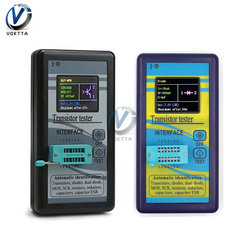 M328 Transistor Tester Mega328 Multi-purpose Thyristor Capacitance Resistor Inductance Meter TFT 128*160 LCD Display ► Photo 1/6