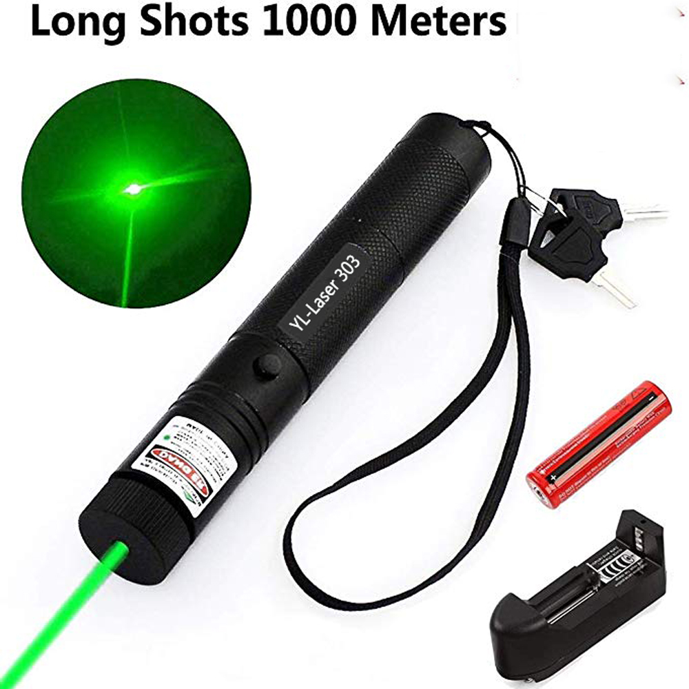 10000m 532nm 301 Laser Pointer Pen Lazer Pen Visible Beam Light High Power Lazer 