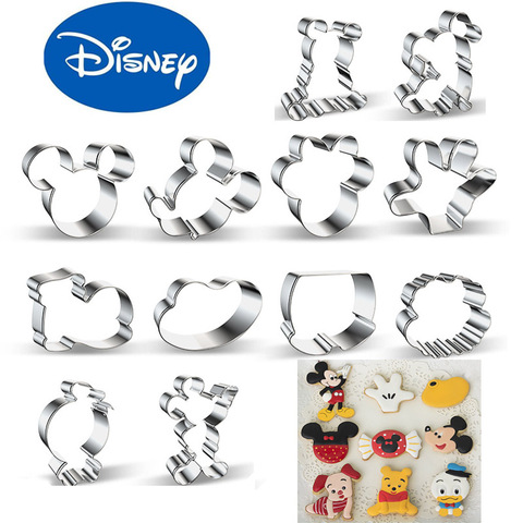 Disney Cookie Cutter Mickey Minnie Stainless Steel Biscuit Baking Tools Cartoon Figure Cake Mould DIY Cake Mold Decoration ► Photo 1/6