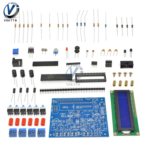 Capacitor Tester DIY Kit Set Digital LCD Display Inductance Meter Frequency Component Tester 0.1μH-1H ► Photo 1/4