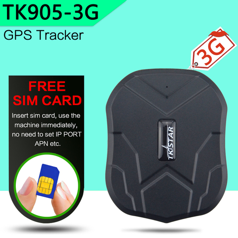 GPS Tracker Car TKSTAR TK905 5000mAh 90 Days Standby 2G Vehicle Tracker GPS  Locator Waterproof Magnet Voice Monitor Free Web APP - AliExpress