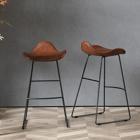 Modern Minimalist Bar Chair Nordic, Minimalist Bar Stool