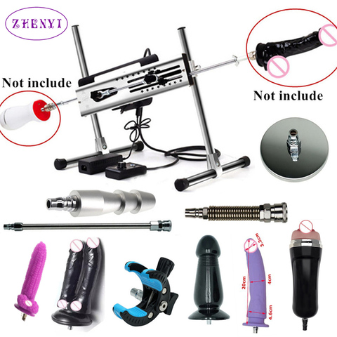 2022 New Upgrade Quiet Stable Double Head Sex Machine Toys for Women Men Couples Support 2 People Love Machines Sex Toys ► Photo 1/6