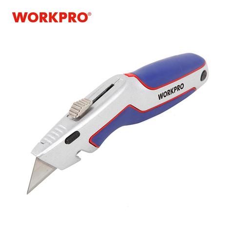 WORKPRO Retractable Box Cutter, Quick Change Utility Knife with