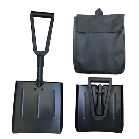 Auto Emergency Snow Shovel Aluminum Lightweight Folding Snow Shovel Sport Utility Shovel with Bag for Car, Outdoor Camping ► Photo 1/1