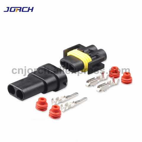 5 Set Delphi 2 Pin Female And Male Connector Fog Lamp Light H11 H8 H9 Lamp Socket 12124819 ► Photo 1/4