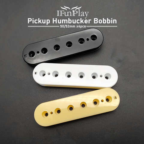 4pcs ABS Electric Guitar Double Coil Pickup Humbucker Pickup Bobbin Electric Guitar Pickup Accessories ► Photo 1/6