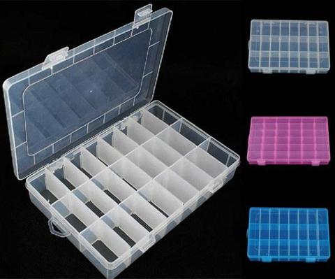 1PCS Hot Sale! large Sundries Assort Collect Box Components Storage Plastic box 24 grid collection box pc672095 ► Photo 1/6