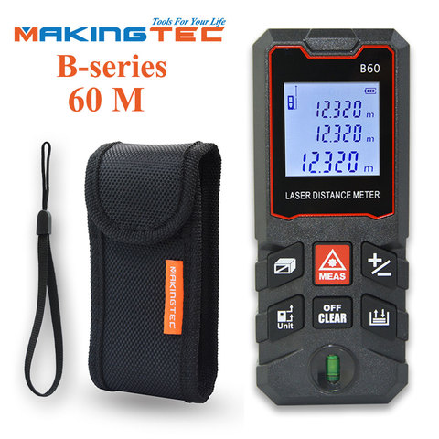 MAKINGTEC Laser Meter Laser Rangefinder Roulette 20/40/60M Digital Measuring Tape Distance Meter Laser Tape Measure Laser Device ► Photo 1/6