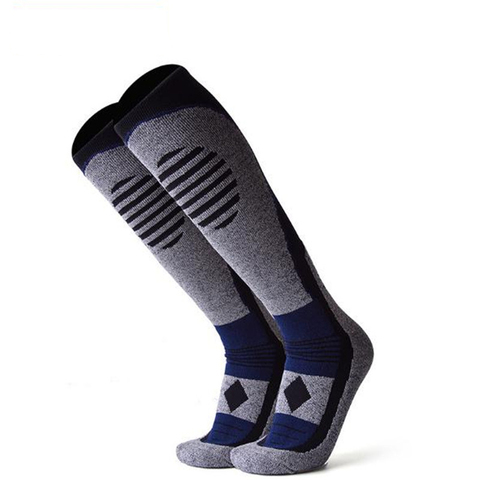 YUEDGE Breathable Thick Cushion Knee High Winter Sports Snowboarding  Skiing Socks Winter Warm Thermal Socks ► Photo 1/5