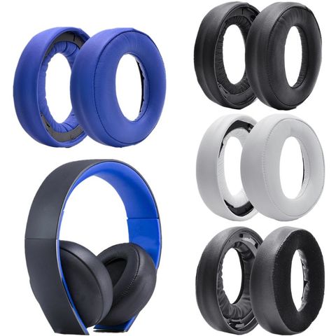 Earpads Headband for Sony Gold Wireless headset PS3 PS4 7.1 Virtual Surround Sound CECHYA-0083 headphone ► Photo 1/6